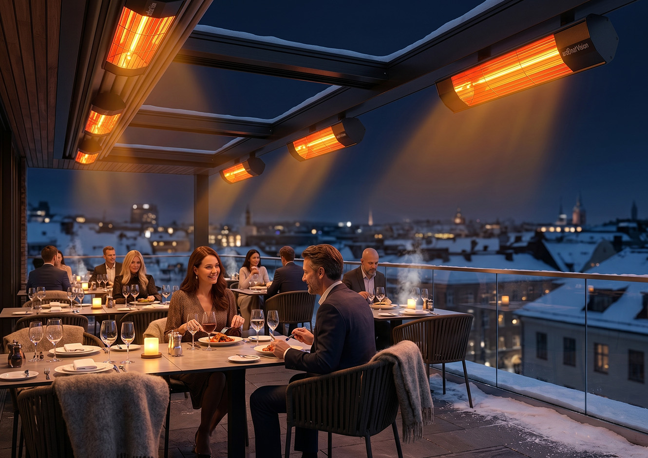 Teras, Kafe ve Restoranlar İçin En Uygun Isıtma Çözümü Hangisidir?